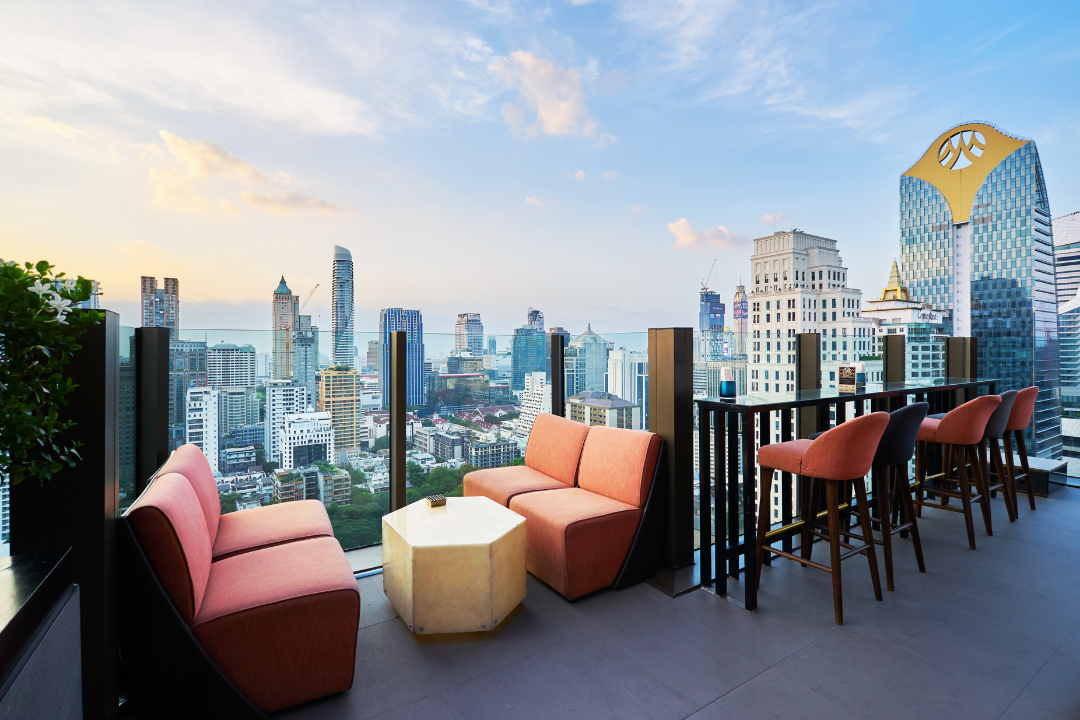 A beautiful restaurant in Bangkok