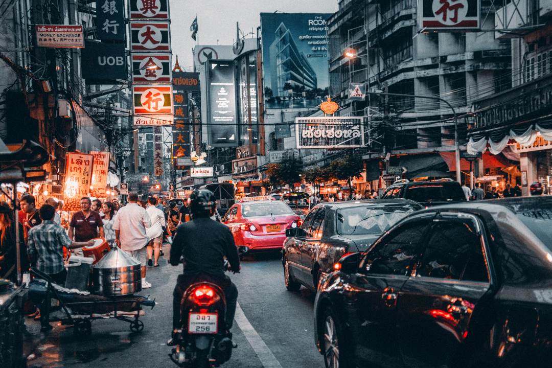 Traffic in Bangkok
