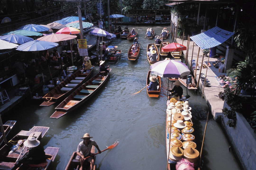 Floating Markets in Bangkok