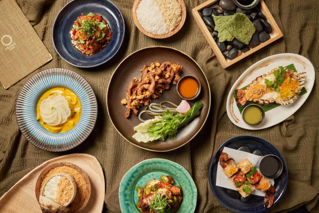 Food in luxury hotels